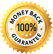 100% money back guarantee