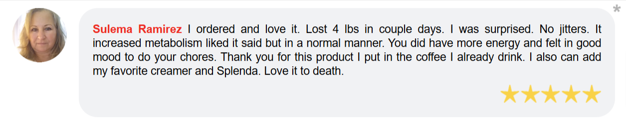 Yoga Burn Coffee Ignite Customer Review